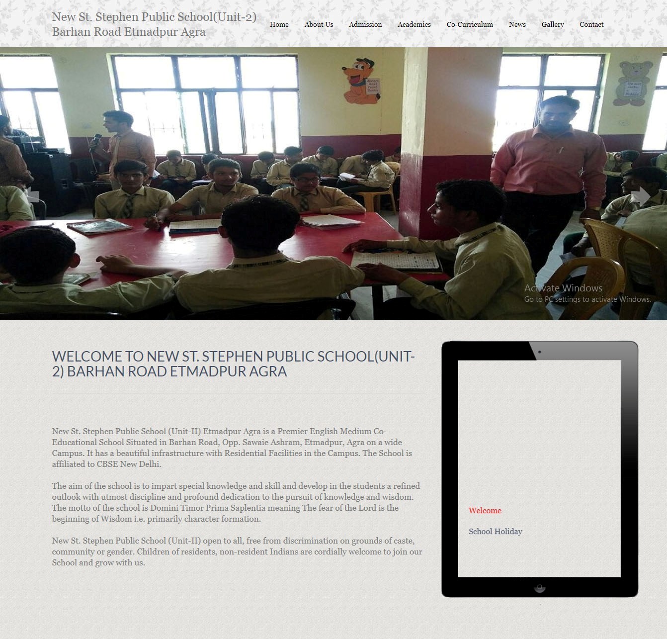 SS Esucational Institute